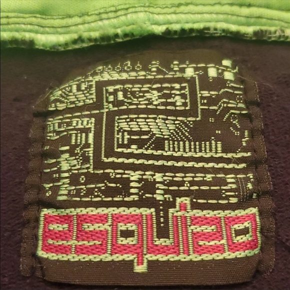 🍂Esquizo Neon Green and Black hoodie - Picture 4 of 7